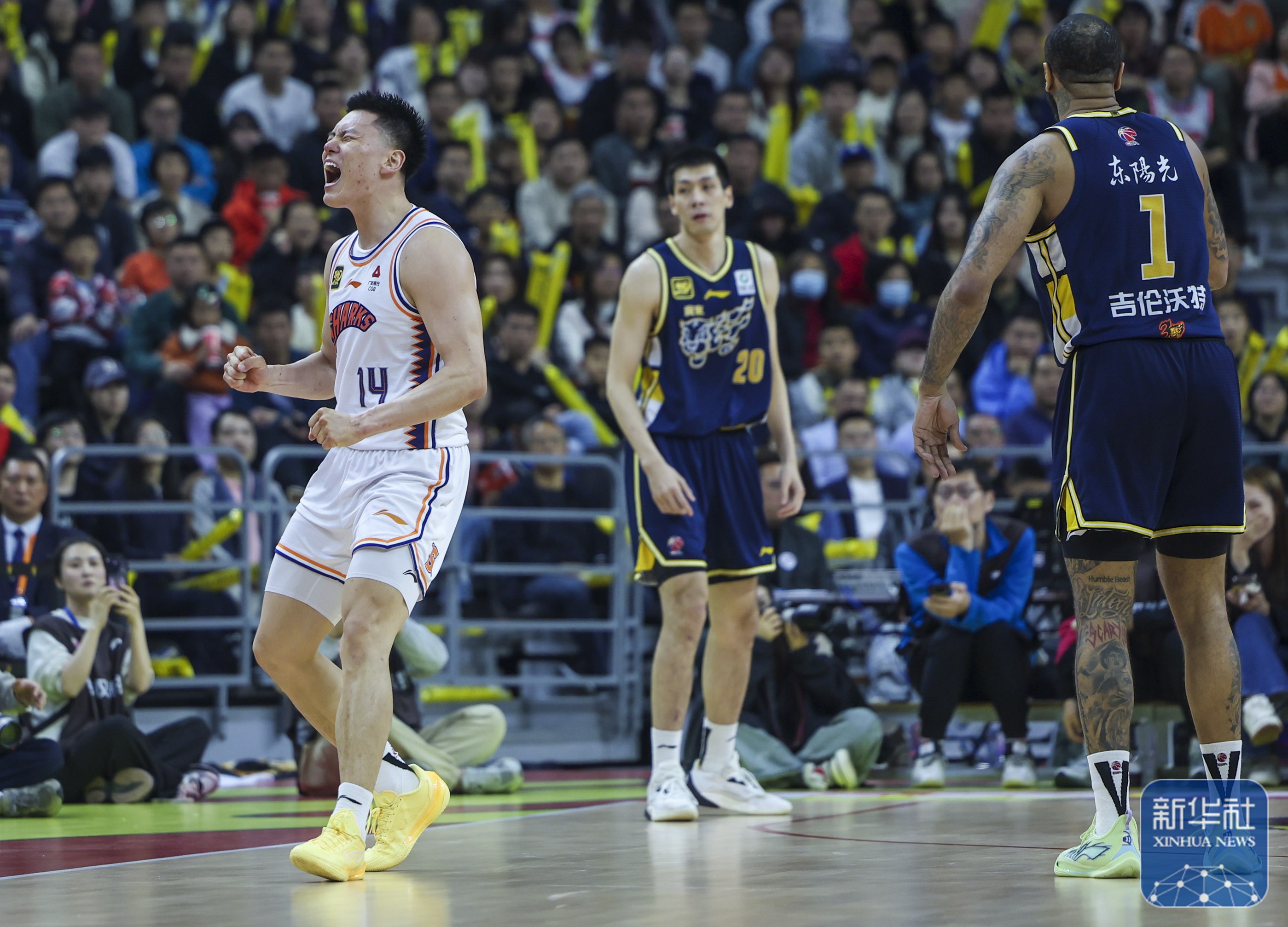 1xBit体育网站-凭借一波广东队，CBA季后赛成功三杀，现场弹幕炸裂