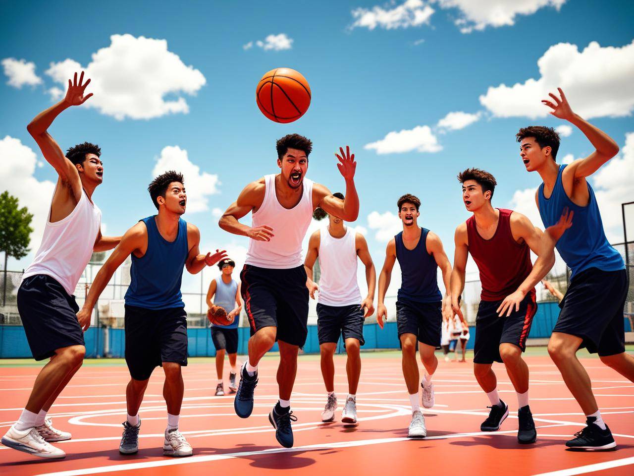 一场篮球比赛带给你的感动和激情体验